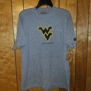 West Virginia Moutaineers Shirt Mens MEDIUM Short Sleeve IZOD Collegiate NCAA A3